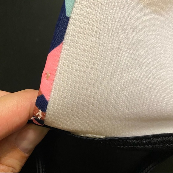 VS PINK Tropical Push Up Triangle Bikini Top - Picture 5 of 6